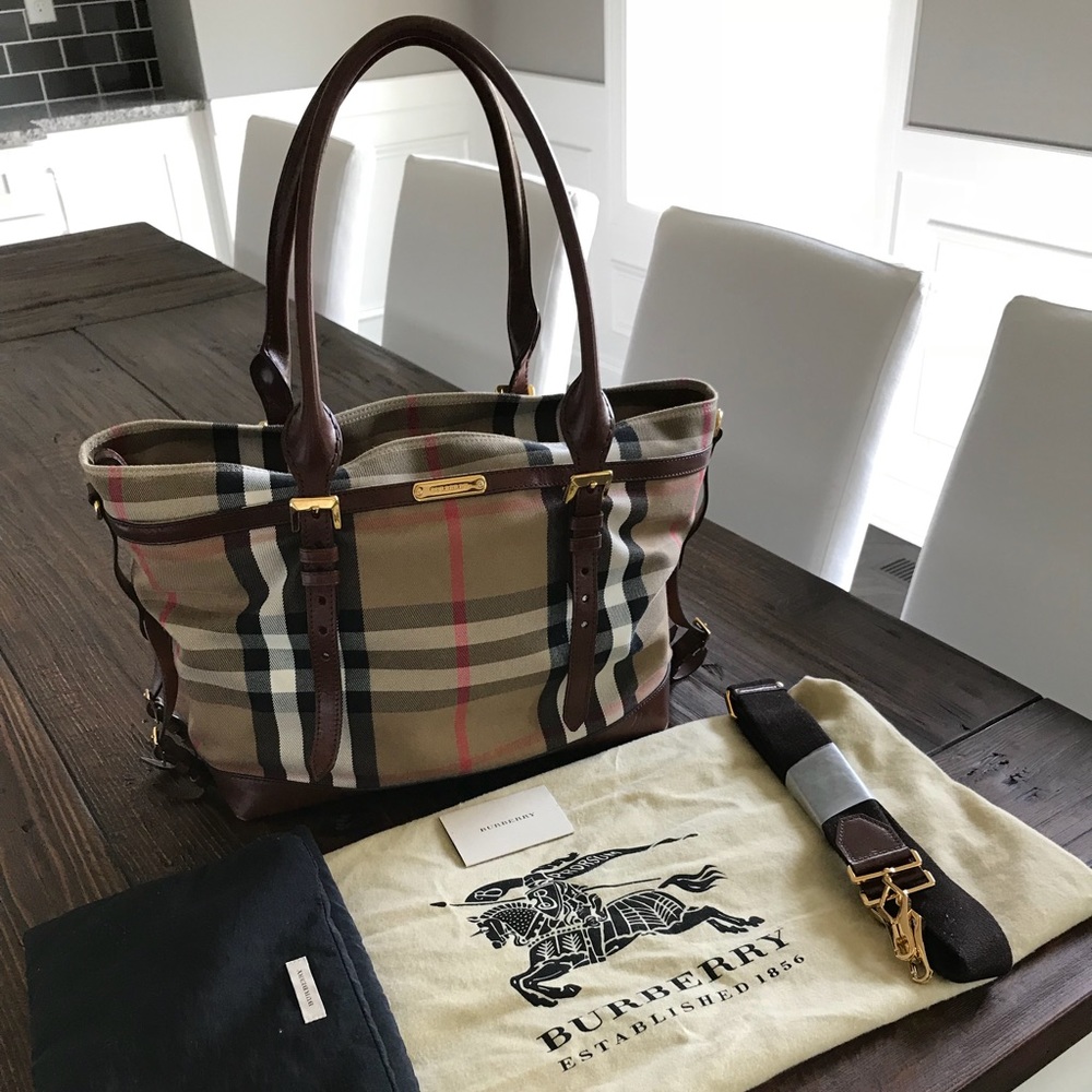 Burberry Diaper Bag - Luxury Authentic Bag